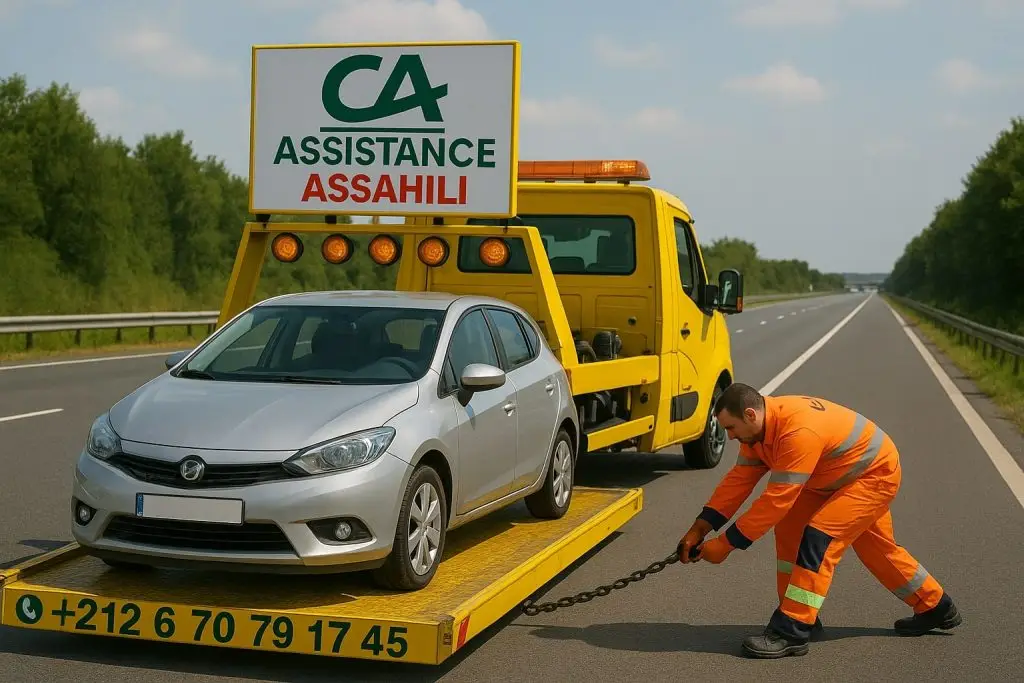 dépannage autoroute maroc - zones autoroutes tanger med